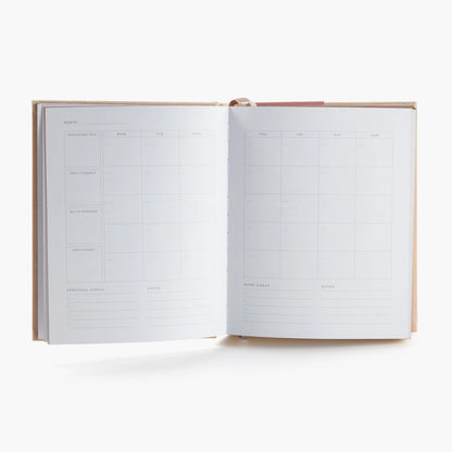 Deluxe Self-Care Journal – Beige
