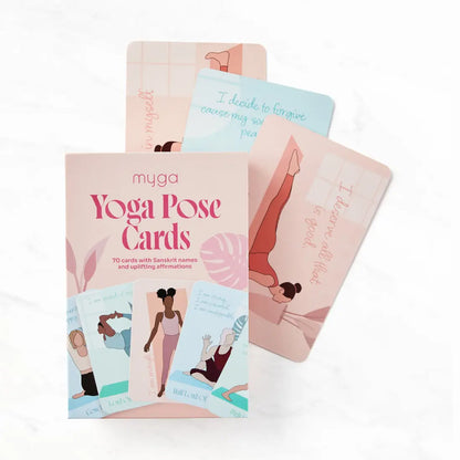 Mini Affirmation Yoga Pose Cards