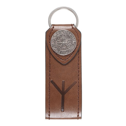 'Algiz' Protection Viking Rune Keyring
