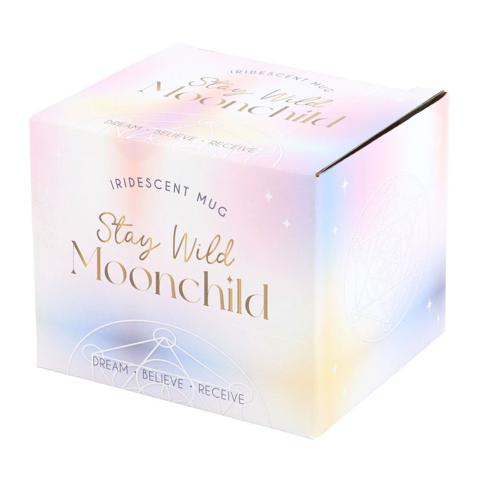 'Stay Wild Moon Child' Rounded Mug