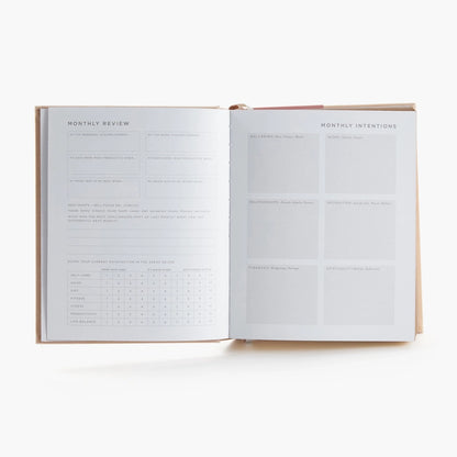 Deluxe Self-Care Journal – Beige