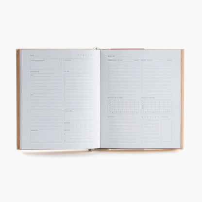 Deluxe Self-Care Journal – Beige